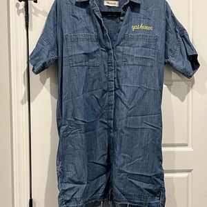 Madewell Customized Jean Dress